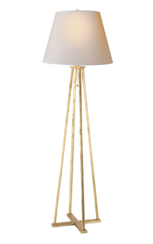 GRAY PORCELAIN LAMP