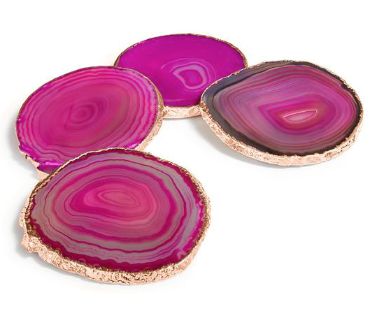 LUMINO COASTERS IN FUCHSIA